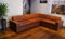Quattro Meble Echtleder Ecksofa Antalya I RE 272 x 212cm Sofa Couch mit Bettfunktion und Bettkasten Echt Leder Eck Couch