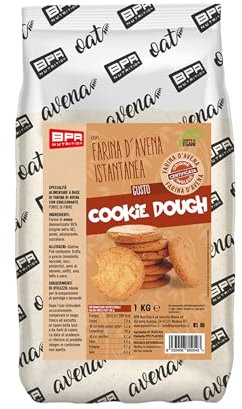 BPR Nutrition - Farina d'Avena Istantanea (1 kg, Cookie dough)