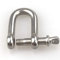 10pcs M5 D-Grilli 304 in acciaio inox per rigging pesanti, tiranti, anelli di collegamento a catena in acciaio