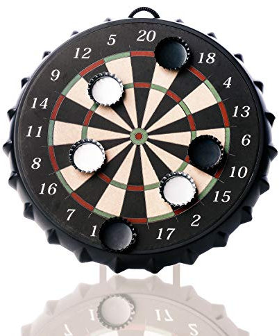 Kronkorken Dart Das lustige Partyspiel für Jung und Alt ! Durchmesser ca. 22 cm