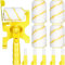 Set von 9 Paint Edger Combo Kit Paint Edger Roller Brush Multifunktional Handheld Clean-Cut Paint Edger mit Extra rolle und Pinsel für Zimmer Wand Zuhause Decken Indoor Outdoor Malerei