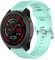 Yikamosi Compatibile con Garmin Forerunner 745 Cinturino,sgancio rapido Silicone Chiusura in acciaio inossidabile Cinturino di Ricambio per Garmin Forerunner 745,Menta