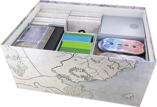 Feldherr Organizer + Schaumstoffeinlagen kompatibel mit Gloomhaven - Brettspielbox