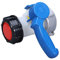 CDIYTOOL IBC Wassertankadapter, Universal-Auslaufhahn-Absperrhahn-Adapter, IBC-Tankhahn-Klappenventil für IBC-Behälter DN40 (62 mm) & DN50 (75 mm) (DN40 (62 mm))