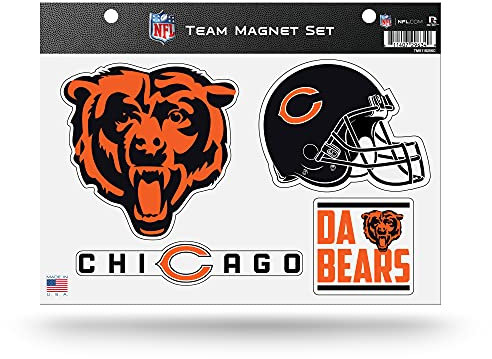 Rico Industries NFL Football Chicago Bears Alternate Team Magnetbogen