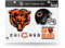 Rico Industries NFL Football Chicago Bears Alternate Team Magnetbogen