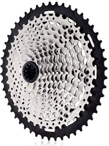 aiNPCde MTB Micro Spline Kassette 12 Fach 50T für Fahrrad MS Hub Tower Base Kompatibel mit 125M7100 M8100 XTR M9100