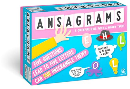 Format Games Ansagrams (Big Box Edition) | Kartenspiel aus TV & Radio Personality Matt Edmondson | Kartenspiel | ab 12 Jahren | 3+ Spieler | Durchschnittliche Spielzeit 30-60 Minuten