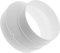 Duct Reducer 6 to 5 Inch / 150 to 125 mm Plastic Round Reducer Duct Fitting Pipe Increaser Reducer PVC DWV (Drain, Waste and Vent) Reducing Coupling