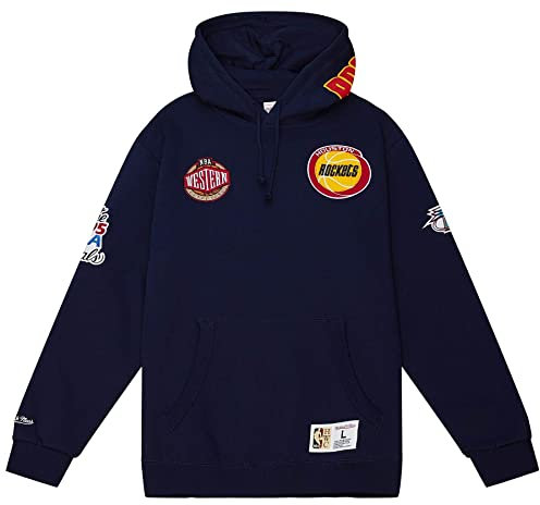 Mitchell & Ness NBA Hometown Fleece Hoody - Houston Rockets, M