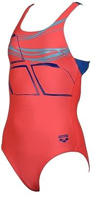 Arena Girl's Girl's Swimsuit Swim Pro Logo One Piece (Pack of 1)