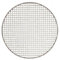 Z·Bling Grille Ronde en Acier Inoxydable 48cm,pour Pique Nique Camping,Maille de Barbecue Plat de Cuisson Feu Résistante à la Chaleur Anti Adhésive pour Poisson Steak Légumes Crevettes