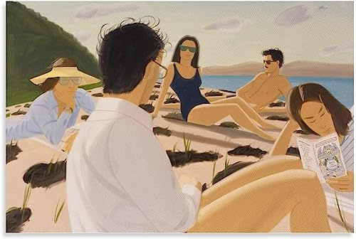 LVTFCO Berühmte Alex Katz Leinwandbilder Alex Katz Poster Ästhetische Wandkunst Alex Katz Malerei Für Wohnzimmer Wandkunst Dekor Bild 50x70cmx1 Kein Rahmen