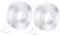 HSLUBI Nano Tape 10m, Doppelseitiges Klebeband 30mm Breites Und 2mm Dickes, Transparent Montageband FüR Teppich Fotorahmen KüChe, Zuhause. (2 Rollen-10m)