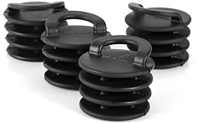 equlup Stopfen Für Bootsabflusslöcher, 4 Stück 40 MM Kajak-Attika-Stopper Nylon Bung-Ablauflochstopfen Boots-Sanitärarmaturen Kajak-Ausrüstung Für Marineboote, Kajak