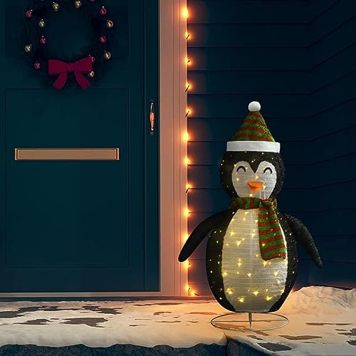 BaraSh Weihnachtsdeko Pinguin Luxus-Gewebe 120 cm Decorations für Innen und Außen Gartendekoration Yard Holiday Garden Décor