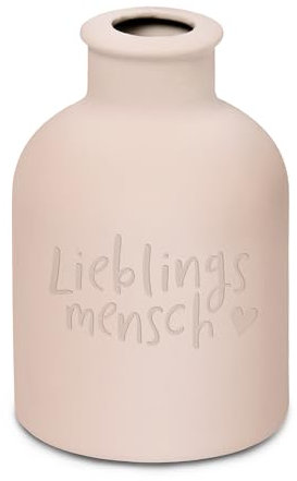 Grafik Werkstatt | Vase Lieblingsmensch, Rosa