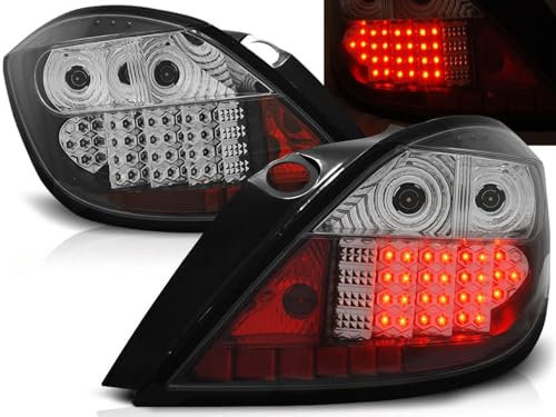 Tuning-Tec LED Rückleuchten in schwarz für Opel Astra H 5 Türer 03.2004-09
