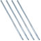15 Inch Rebar Stakes 4 Pack Ground Rebar Stake Heavy Duty Ground Anchor Long Straight Steel Stakes Plant Support Stake for Concrete Timber Garden Plant