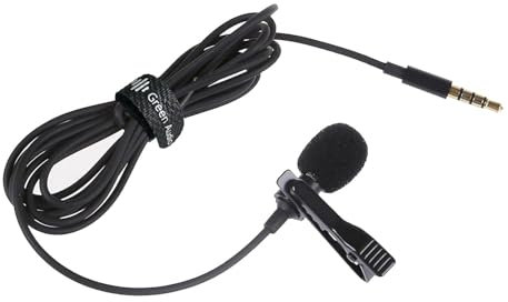 Microphone Lapel - Portable Headset Mic Lavalier Microphone System | Versatile Voice Amplifier Speaker Lavalier Mic Lightweight, for Teaching Conference Live