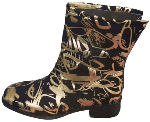 outlet angebote Stiefel Damen Stylisch & Praktisch Winterstiefel Damen Casual Spitze Zehe Klobiger Blockabsatz Winte meine bestellungen warehouse deals angebote rückläufer