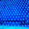 KINGCOO Battery Operated Net String Lights, 192LED Mesh Waterproof Curtain Lights 8Modes for Indoor Outdoor Christmas Garden Yard Party Wedding Holiday Wall Decor (Blue, 3x2M)