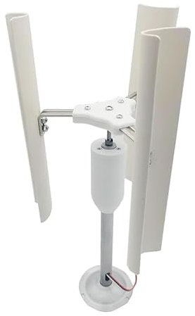 Mini generatore eolico a turbina eolica, fai da te, 12 V, generatore senza spazzole a magnete permanente trifase, modello di insegnamento a turbina eolica ad asse verticale per testare l'uso