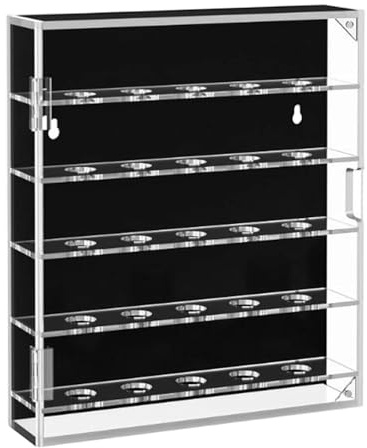 JISADER Hochwertiger Acryl Golfballhalter, Vitrine, Tisch Oder Wandmontage