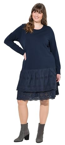 Ulla Popken Damen Midikleid