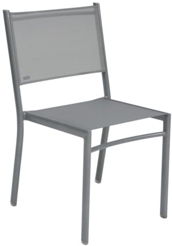 Fermob FE-Costa/GA Costa Stuhl, Aluminium, Batyline-Bezug, Tongrau, Außenbereich, UV-beständig, 51 x 45 x 87,5 cm