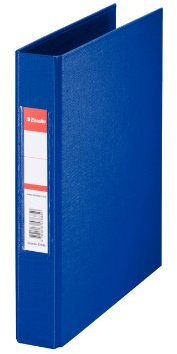 Esselte Ringbuch VIVIDA (A5, PP, 2 Ringe, 25 mm) blau