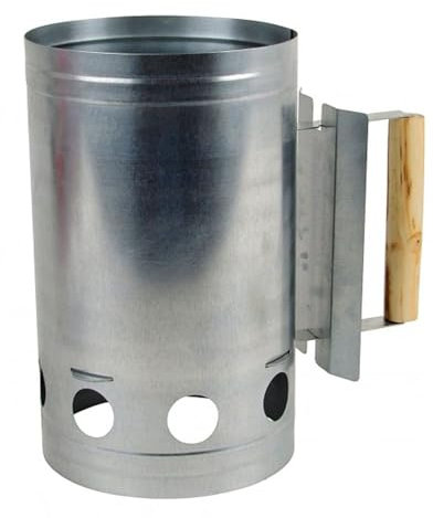 Allume barbecue Allume charbon galvanisé Cheminée d'allumage pour barbecue aide neuf