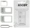 Kit 3 en 1 adaptateur Nano Sim + Micro Sim vers Sim Matériau Haute densité 100% compatible Iphone 5