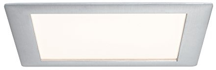 Paulmann 926.14 Premium EBL Set Panel eckig LED 1x15W 2700K 15VA 230V/350mA 210mm Alu gebürstet 92614 Spot Einbaustrahler Einbauleuchte