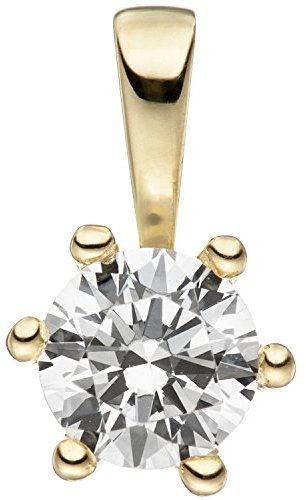 Jobo Damen-Anhänger aus 8 Karat 333 Gold mit Zirkonia