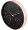 Orologio da Parete CE70 GV 12'' 30cm con e Igrometro 2 Colori Oro Argento (Oro)