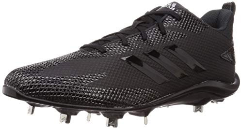 adidas Adizero Stabile Low Baseball Schuhe Metall Cleats, Core Black, 45 1/3 EU