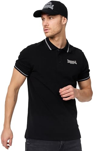 Lonsdale Herren Poloshirt schmale Passform CAUSTON