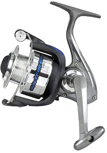 Quantum Unisex – Erwachsene Saltfisher FD 140, schwarz-Silber