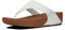 Fitflop Women's LULU Leather Toepost Thong Sandals, White Urban White 024, 4 UK