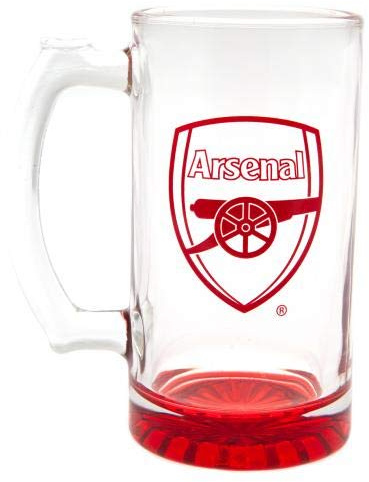 Arsenal F.C. Stein Glass Tankard CC Official Merchandise