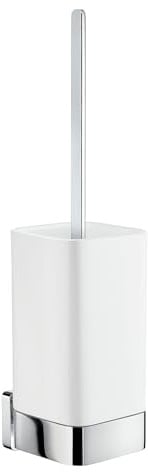 Smedbo Ice Soft Cube WC Bürstengarnitur Porzellan Wandmontage OK433P