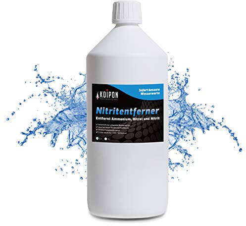 KOIPON Nitritentferner 1L | Entfernt Ammonium, Nitrit und Nitrat | Soforthilfe für bessere Wasserwerte im Gartenteich