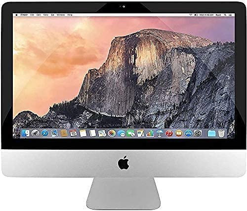 Apple iMac 21.5 (i5-4260u 8gb 500gb HDD) QWERTY U.S Teclado MF883LL/A Medio 2014 Plata (Reacondicionado)