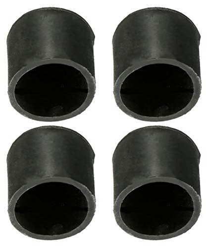 JJSCHMRC Rubber Leg Tip, Rubber Chair Floor Protector, Furniture Hardware Leg Tips Rubber Table Chair Leg Caps Replacement Tips Multipurpose Feet, Ferrules End Caps(size:25mm,4pcs)