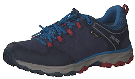 Meindl Ontario GTX Straen-Laufschuh, Navy Rot, 28 EU