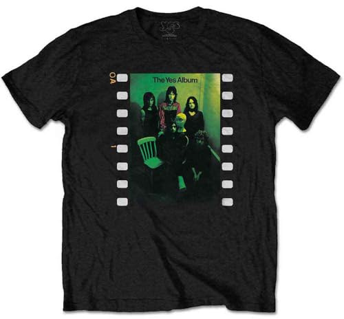 Yes T Shirt The Album Cover Official Mens Black