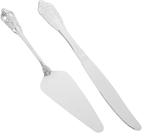 HEMOTON Kuchenschneider 1 Set Kuchenspatel-Set Brautsets Vintage-Zubehör Cremekäse Gezackter Tortenheber Pizzaschneider Schaufel Kuchenschneideset Backzubehör Praktisches -Käseset