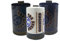 filo da cucito a macchina N.50 qualita top oro 1000Yds - 915 metri cotone egiziano (mix - bianco-blu-nero)