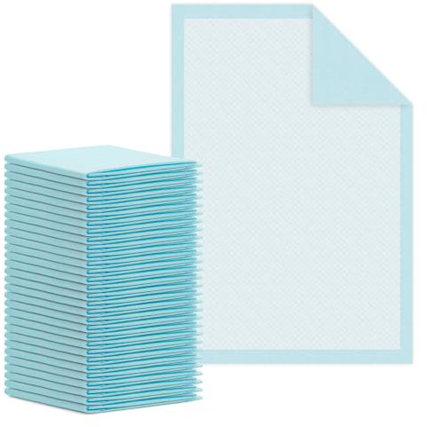 ARNOMED Krankenunterlagen 60x40cm, 180x saugstarke Inkontinenzunterlagen Einweg, Wickelunterlage für Babys, 5-lagige Zellstoff Unterlagen fürs Bett bei zB. Inkontinenz, Wickelunterlage Einweggebrauch